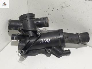 корпус термостата Peugeot 407 1 поколение 2005, 2.0 л., дизель, МКПП, чёрный, универсал, 9656182980