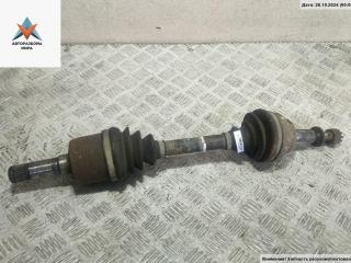 полуось передняя левая (приводной вал, ШРУС) Opel Zafira 1 поколение (A) [рестайлинг] 2003, 2.2 л., дизель, МКПП, чёрный, минивэн
