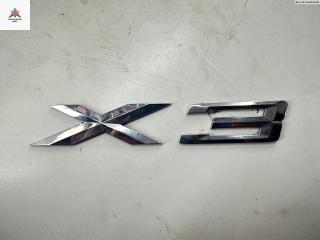 эмблема BMW X3 E83 2005, 2.0 л., дизель, МКПП, чёрный, внедорожник 5 дв., 51143330132