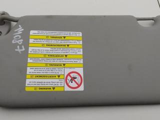 козырек солнцезащитный Ford Fusion 1 поколение 2003, 1.6 л., i, бензин, МКПП, синий, хетчбэк 5 дв.
