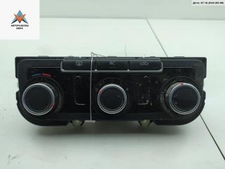 блок управления печки / климат-контроля Volkswagen Golf 6 поколение 2012, 1.6 л., дизель, робот, серый, универсал, 7N0907426AM