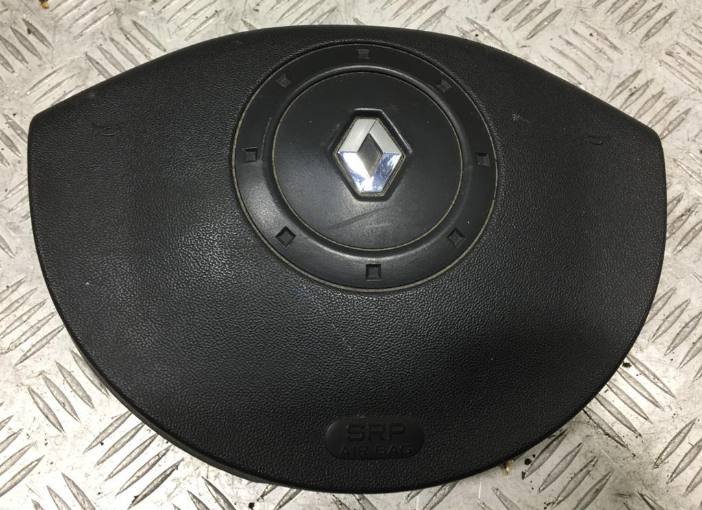 подушка безопасности водителя Renault Scenic II 2003, 1.6 л., бензин, МКПП, серый, минивэн, 8200310287