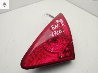 фонарь крышки багажника правый Peugeot 3008 1 поколение 2011, 1.6 л., бензин, МКПП, серый, внедорожник 5 дв., 9685325480, 00006351HE