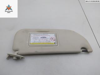 козырек солнцезащитный Citroen C4 1 поколение 2005, 1.6 л., бензин, МКПП, синий, хетчбэк 3 дв., 00008143JF, 9600011480