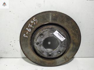 диск тормозной передний Citroen C2 1 поколение 2006, 1.1 л., бензин, МКПП, чёрный, хетчбэк 3 дв.