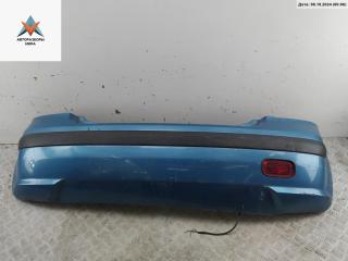 бампер задний Hyundai Getz 1 поколение 2003, синий, хетчбэк 3 дв.