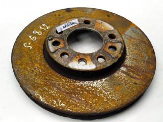 диск тормозной передний Opel Zafira 1 поколение (A) 2000, 1.8 л., бензин, АКПП, серый, минивэн