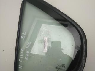 форточка задняя левая Honda Civic 6 поколение 1997, 1.4 л., бензин, МКПП, чёрный, хетчбэк 5 дв.