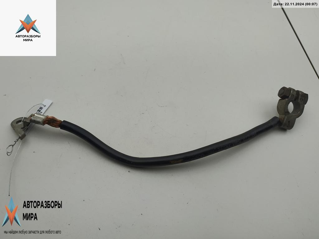 минусовой провод аккумулятора Mercedes-Benz E-Класс W210/S210 1996, 2.0 л., бензин, МКПП, синий, седан, 2105400631 - фото №1