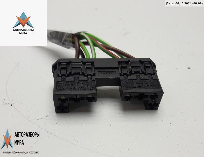 разъем (фишка) проводки Skoda Octavia mk1 (A4 1U) 2003, 1.8 л., бензин, МКПП, серый, универсал, 8L0972974 - фото №1
