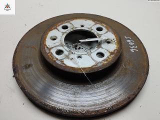 диск тормозной передний Honda Civic 7 поколение [рестайлинг] 2003, 1.4 л., бензин, МКПП, чёрный, хетчбэк 3 дв.