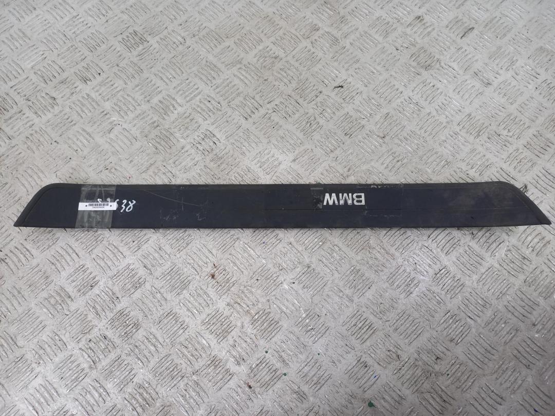 Накладка на порог внутренняя (салона) BMW 3 E90/E91/E92/E93 2006, 3.0 л., дизель, МКПП, чёрный, универсал, 51477060279, 7060279
