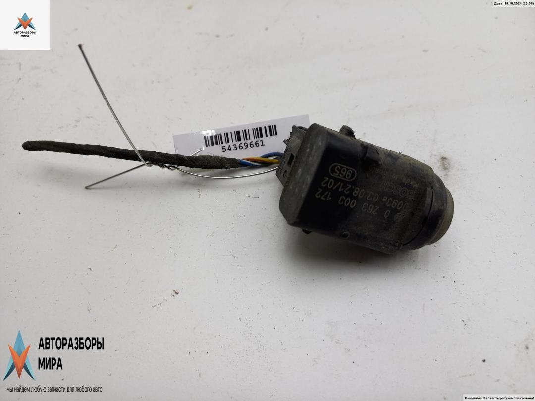 датчик парктроника Opel Astra G 2003, 2.2 л., бензин, АКПП, зелёный, купе, 0263003172 - фото №1