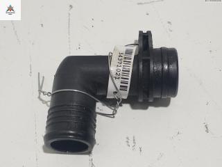 фланец (тройник) системы охлаждения Citroen C5 1 поколение 2003, 2.2 л., дизель, МКПП, серый, универсал, 9633414880