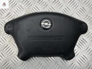 подушка безопасности водителя Opel Vectra B [рестайлинг] 1999, 1.8 л., бензин, МКПП, чёрный, универсал, 90504783
