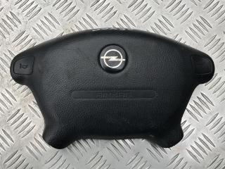 подушка безопасности водителя Opel Vectra B [рестайлинг] 1999, 1.8 л., бензин, МКПП, чёрный, универсал, 90504783