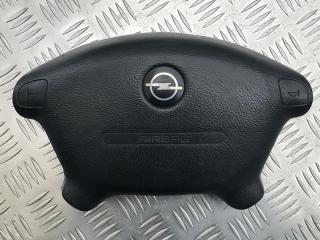 подушка безопасности водителя Opel Vectra B [рестайлинг] 2001, 2.2 л., дизель, МКПП, синий, универсал, 90437886