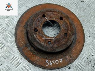 диск тормозной задний Ford Focus 2 поколение 2005, 1.4 л., бензин, МКПП, синий, хетчбэк 3 дв.