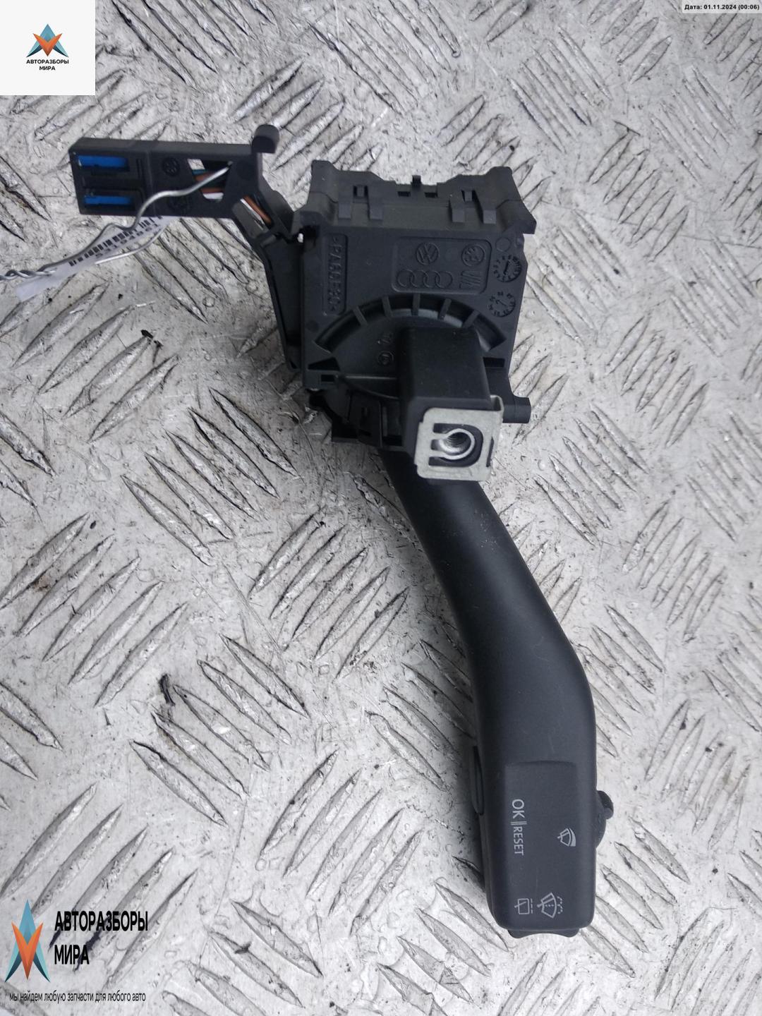 переключатель дворников Skoda Octavia mk2 (A5 1Z) 2005, 2.0 л., дизель, МКПП, зелёный, универсал, 1K0953519A - фото №1