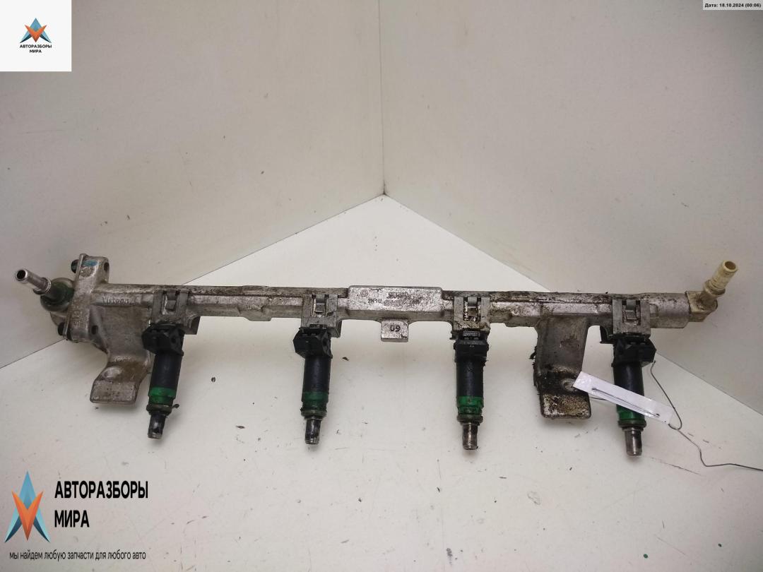 Форсунка топливная (комплект) Ford Fusion 1 поколение 2002, 1.4 л., бензин, МКПП, синий, хетчбэк 5 дв., 98MFBC - фото №1