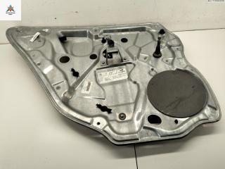 стеклоподъемник задний левый Volkswagen Polo 4 поколение 2003, 1.2 л., бензин, МКПП, чёрный, хетчбэк 5 дв., 6Q4839401