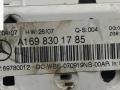 блок управления печки / климат-контроля Mercedes-Benz A-Класс W169 2005, 1.5 л., бензин, МКПП, серый, хетчбэк 5 дв., 1698301785 - фото №3