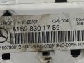 блок управления печки / климат-контроля Mercedes-Benz A-Класс W169 2005, 1.5 л., бензин, МКПП, серый, хетчбэк 5 дв., 1698301785 - фото №3