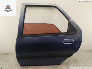 дверь сдвижная Citroen ZX 1 поколение 1995, синий, универсал, 96538452XT