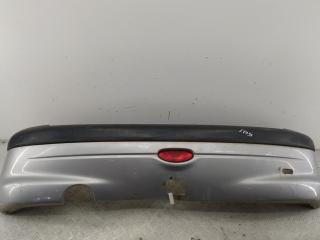 бампер задний Peugeot 206 1 поколение 1999, серый, хетчбэк 3 дв., 9650475177
