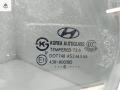 форточка задняя левая Hyundai Santa Fe 2 поколение (CM) 2006, 2.2 л., дизель, МКПП, чёрный, внедорожник 5 дв., 834172B020 - фото №2