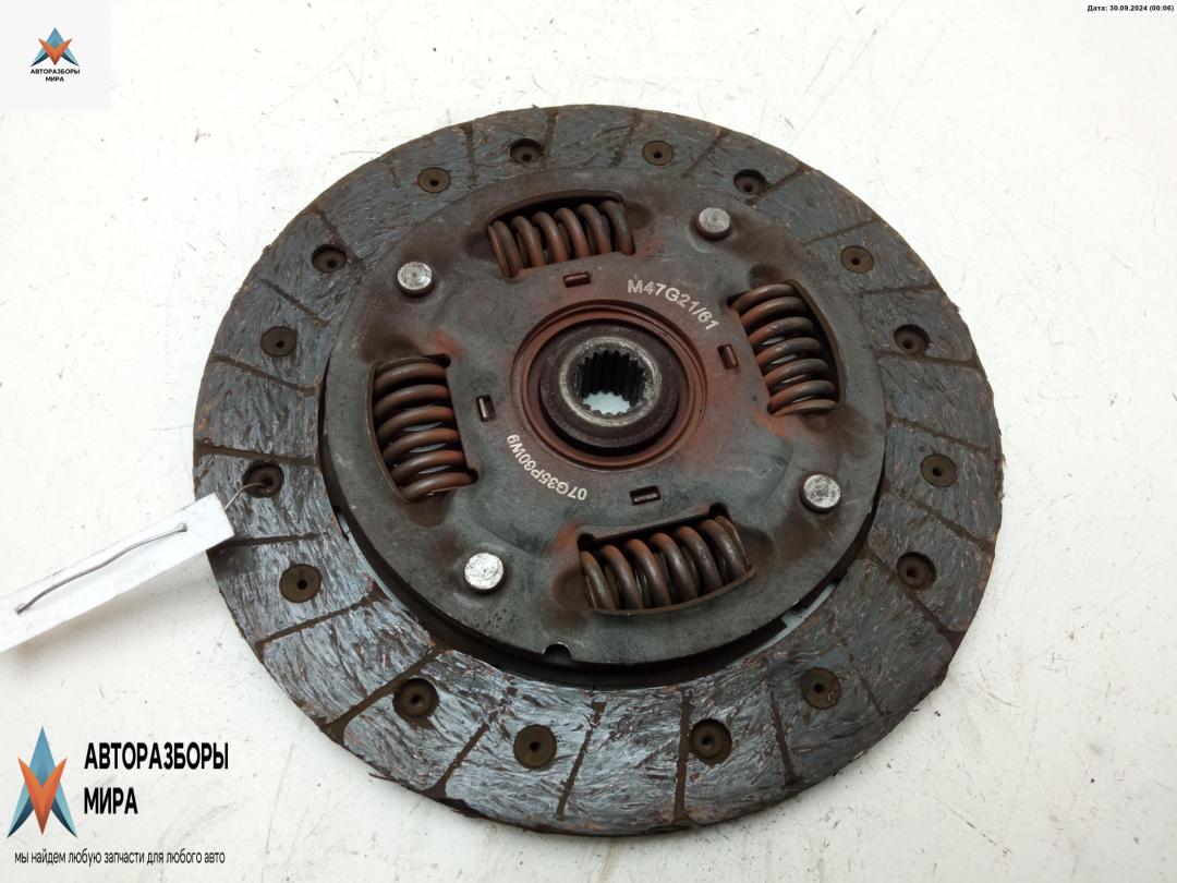 диск сцепления Fiat Stilo 1 поколение 2002, 1.2 л., бензин, МКПП, зелёный, хетчбэк 3 дв. - фото №1