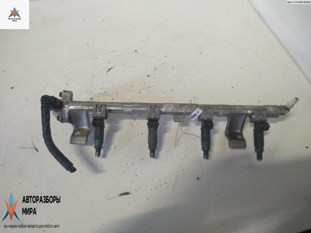 Форсунка топливная (комплект) Ford Fusion 1 поколение 2004, 1.4 л., бензин, МКПП, серый, хетчбэк 5 дв., 98MF9F593BC - фото №1