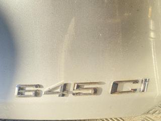 эмблема BMW 6 серия E63/E64 2004, 4.4 л., бензин, МКПП, серый, кабриолет