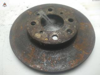 диск тормозной передний Honda Civic 6 поколение 1997, 1.4 л., бензин, МКПП, зелёный, хетчбэк 3 дв.