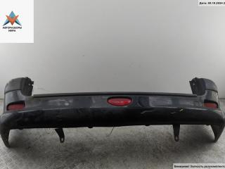 бампер задний Peugeot 206 1 поколение [рестайлинг] 2003, чёрный, универсал, 00007410R7, 9650475177