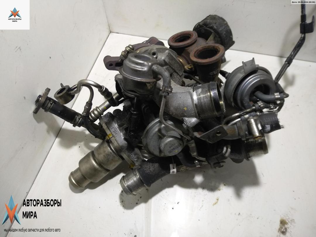 турбина Peugeot 407 1 поколение 2006, 2.2 л., дизель, МКПП, серый, универсал, 9681885680 - фото №1