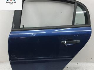 стекло двери задней левой Opel Vectra C 2002, 2.2 л., бензин, МКПП, синий, седан