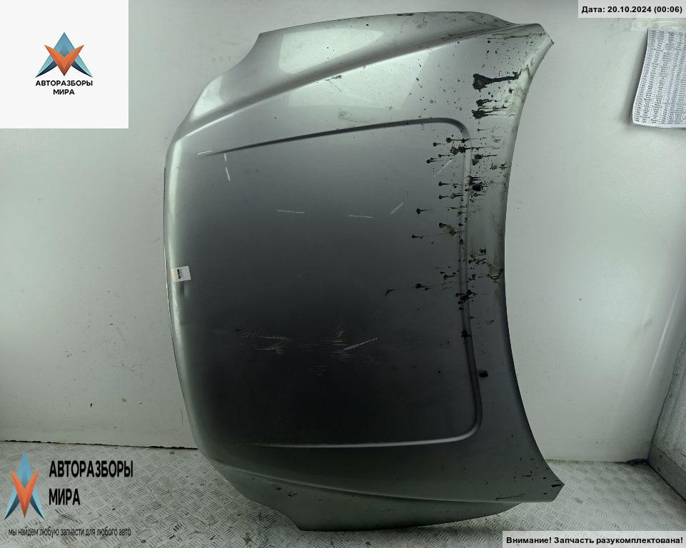 капот Volvo XC90 1 поколение 2004, 2.4 л., дизель, АКПП, зелёный, внедорожник 5 дв. - фото №1