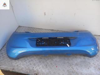 бампер задний Opel Karl 1 поколение 2016, синий, хетчбэк 5 дв.