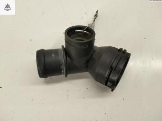 фланец (тройник) системы охлаждения Volkswagen Touran 1 поколение [рестайлинг] 2006, 1.4 л., бензин, МКПП, серый, минивэн, 1K0122291AD