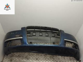 бампер передний Audi A6 4F/C6 2006, бензин, синий, универсал, 4F0807105