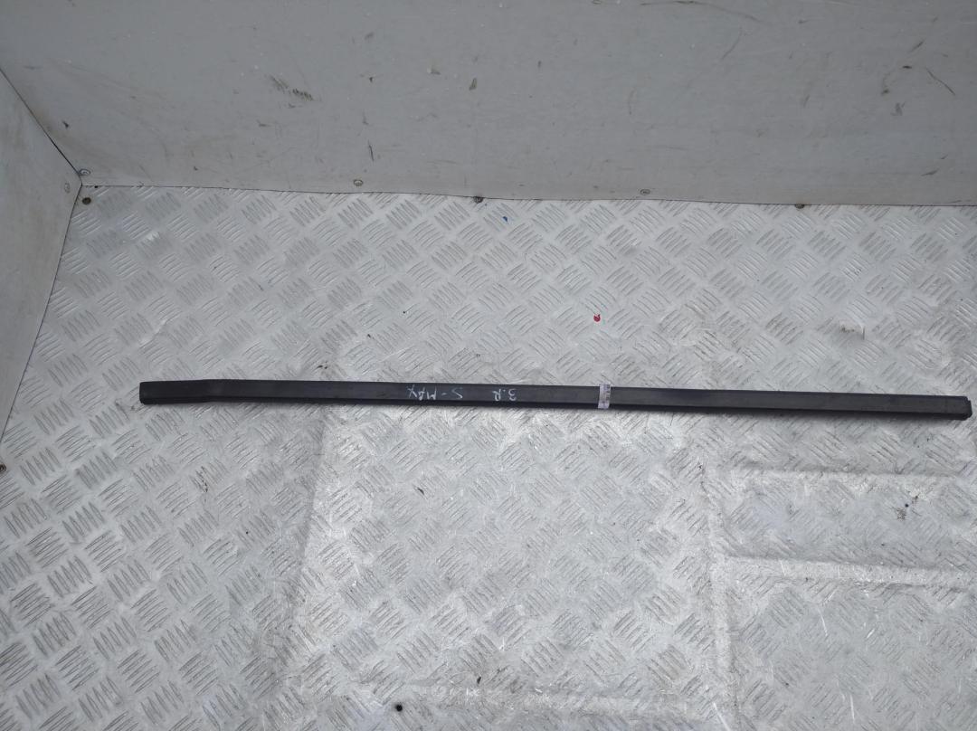 Молдинг стекла двери задней правой наружный Ford S-Max 2007, 2.0 л., дизель, МКПП, серый, минивэн
