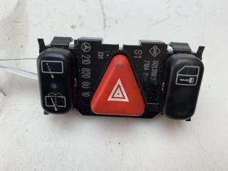кнопка аварийной сигнализации Mercedes-Benz E W210 1997, 3.2 л., бензин, АКПП, серый, универсал, 2108208010