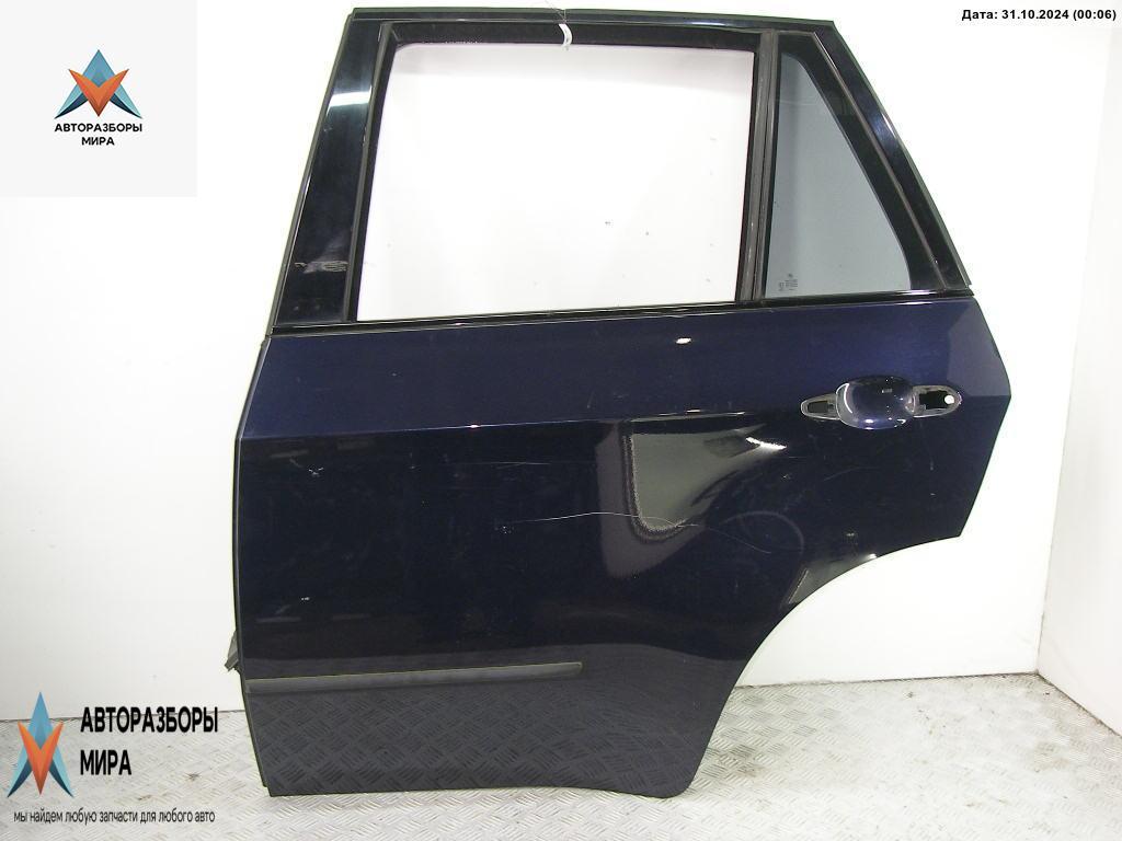 дверь сдвижная BMW X5 E70 2007, синий, внедорожник 5 дв. - фото №1