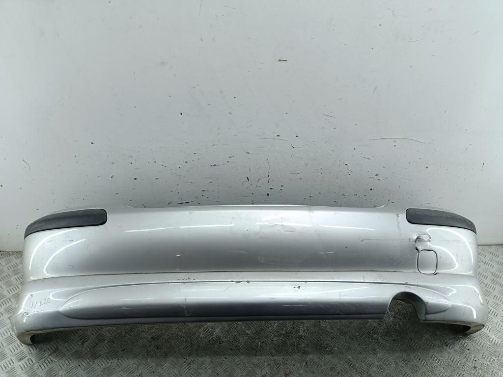 бампер задний Nissan Almera N16 2000, серый, хетчбэк 3 дв. - фото №1