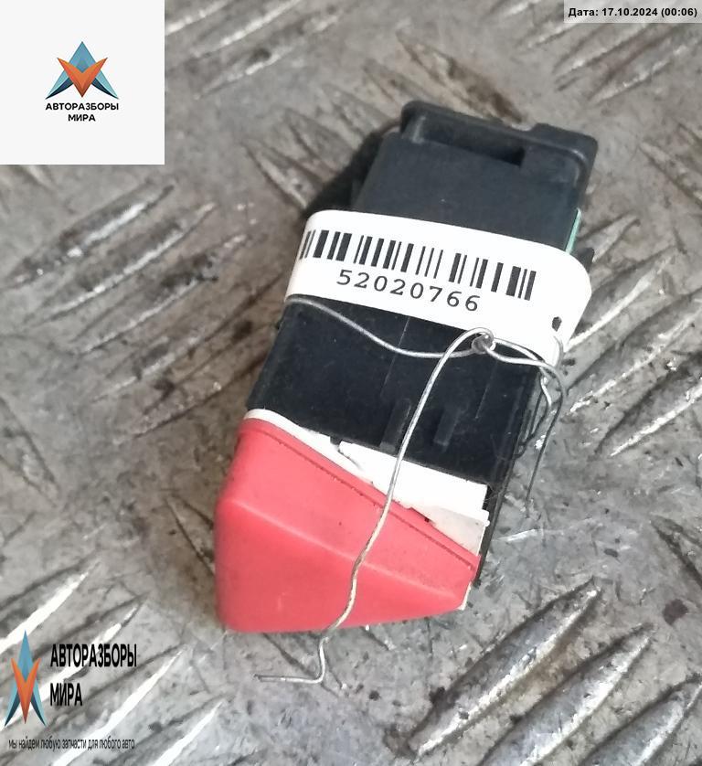 кнопка аварийной сигнализации Volkswagen Golf 5 поколение 2006, 1.9 л., дизель, МКПП, чёрный, хетчбэк 5 дв., 1K0953509A - фото №1