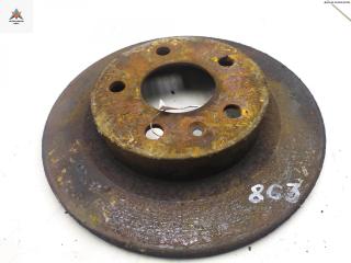 диск тормозной задний Opel Zafira 1 поколение (A) [рестайлинг] 2003, 1.8 л., бензин, МКПП, серый, минивэн