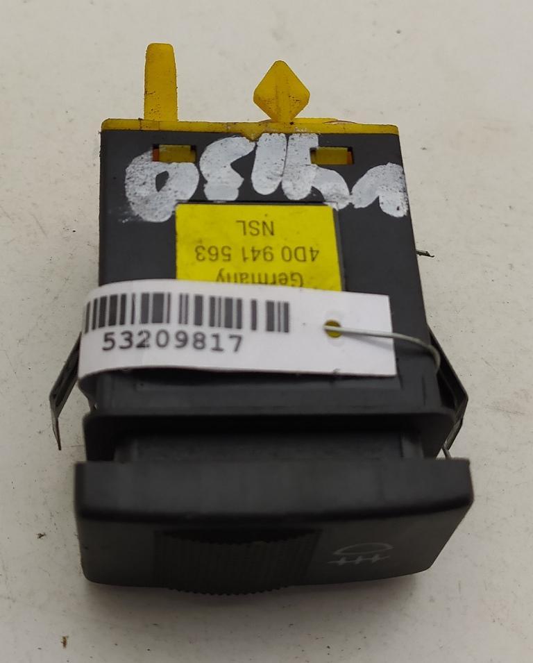 кнопка противотуманных фар Audi A4 B5 1998, 1.9 л., дизель, АКПП, серый, универсал, 4D0941563