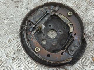 защитный кожух тормозного механизма Renault Megane 1 поколение 1997, 1.6 л., бензин, МКПП, синий, седан