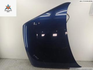 капот Volkswagen Touareg 1 поколение 2004, 2.5 л., дизель, АКПП, синий, внедорожник 5 дв., 7L6823031D